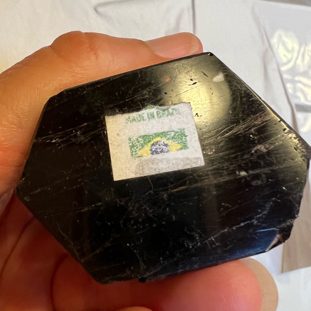 Black Tourmaline 5.08 Ounce Crystal Tower - Picture 11 of 15